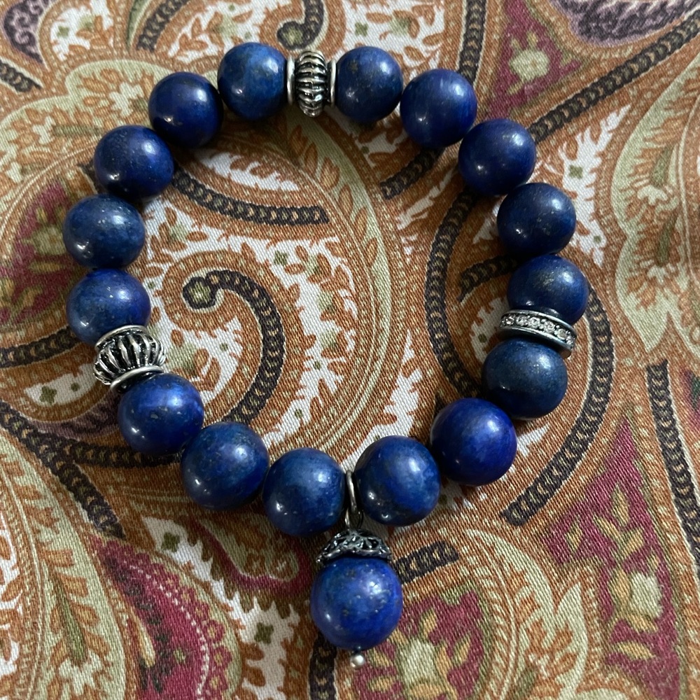 Blue bracelet